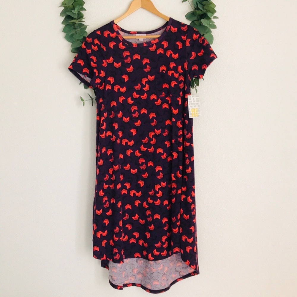 Lularoe Carley Dress Arrow Patterns